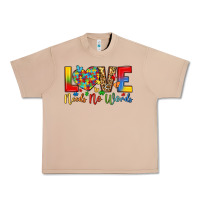 Burro love needs no words Urban Heavy Tee - LillyAllenDesigns