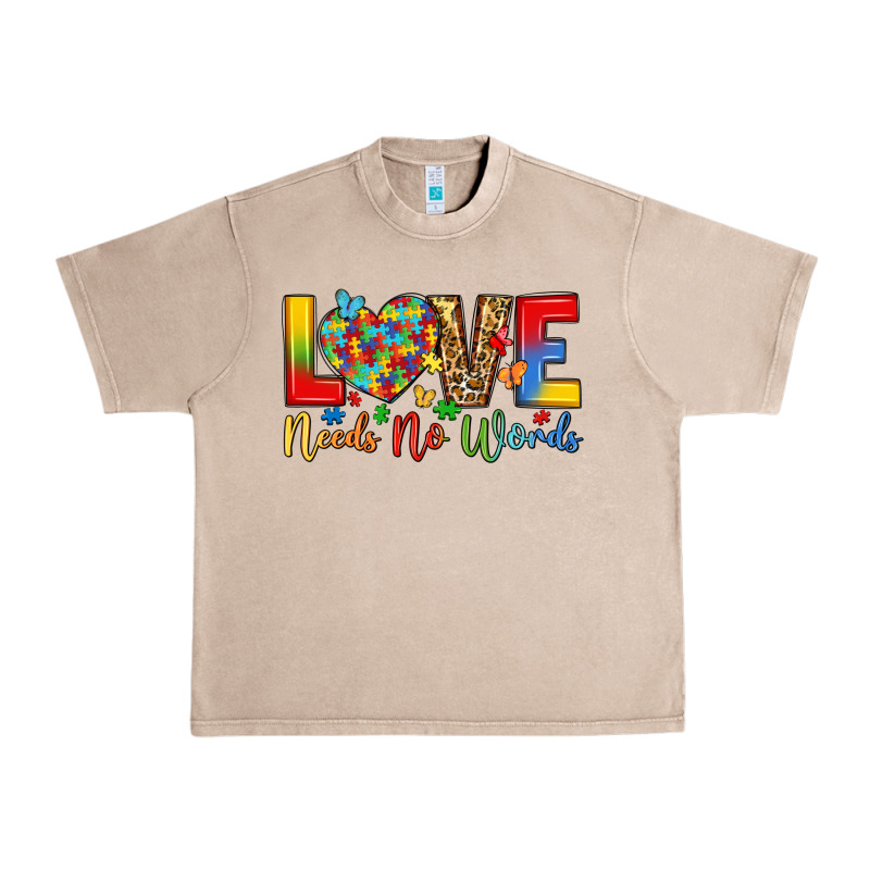Love Needs No Words Urban Heavy Tee by LillyAllenDesigns | Teevron
