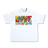 White love needs no words Urban Heavy Tee - LillyAllenDesigns