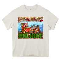 Cream holiday and santa. claus Heavy Core Tee - AdoDesignShop
