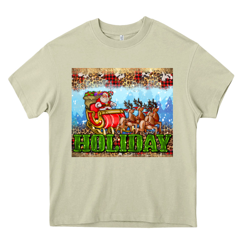 Holiday And Santa. Claus Heavy Core Tee by AdoDesignShop | Teevron