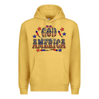 Antique Gold 4 july god bless america western Premium Hoodie - CowCowDesign