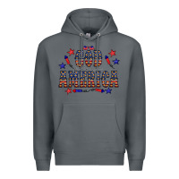 Rock 4 july god bless america western Premium Hoodie - CowCowDesign