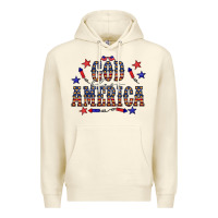 Sandshell 4 july god bless america western Premium Hoodie - CowCowDesign