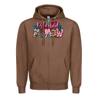 Chestnut Blessed memaw Mother's Day Zipper Hoodie - CowGirlArtShop