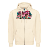 Sandshell Blessed memaw Mother's Day Zipper Hoodie - CowGirlArtShop