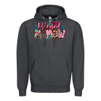 Smoke Blessed memaw Mother's Day Zipper Hoodie - CowGirlArtShop