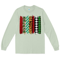 Matcha christmas brushstrokes Long Sleeve Tee - Bettercallsaul