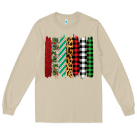Mushroom christmas brushstrokes Long Sleeve Tee - Bettercallsaul