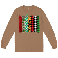 Toasted Coconut christmas brushstrokes Long Sleeve Tee - Bettercallsaul