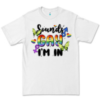 White sounds gay i'm in Premium Tee - MaliasSmallBusiness