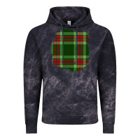 Cloud Black Christmas Tartan Patch Vintage Hoodie - BundleAndBundleShop