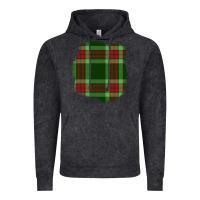 Vintage Black Christmas Tartan Patch Vintage Hoodie - BundleAndBundleShop