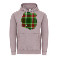 Vintage Zinc Christmas Tartan Patch Vintage Hoodie - BundleAndBundleShop