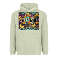 Matcha Mama with sunflowers Heavyweight Hoodie - FaDigitalArtStudio