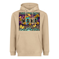 Mushroom Mama with sunflowers Heavyweight Hoodie - FaDigitalArtStudio
