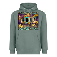 Sage Mama with sunflowers Heavyweight Hoodie - FaDigitalArtStudio