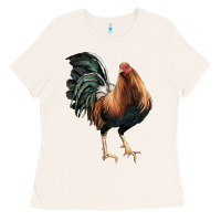 Bone American Game Rooster Ladies Tee - LillyAllenDesigns