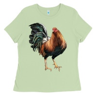 Matcha American Game Rooster Ladies Tee - LillyAllenDesigns