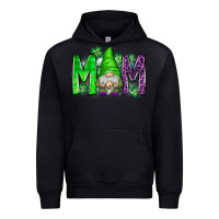 Black st patricks day mom gnome Urban Hoodie - CowhideDigitalArt