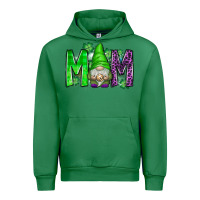Emerald st patricks day mom gnome Urban Hoodie - CowhideDigitalArt