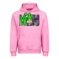 Fuchsia Pink st patricks day mom gnome Urban Hoodie - CowhideDigitalArt