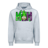 Heather Grey st patricks day mom gnome Urban Hoodie - CowhideDigitalArt