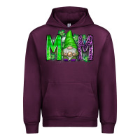 Mauve Wine st patricks day mom gnome Urban Hoodie - CowhideDigitalArt