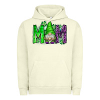 Pigment Pistachio st patricks day mom gnome Urban Hoodie - CowhideDigitalArt