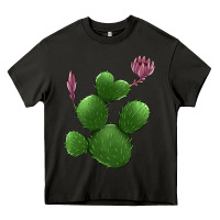 Asphalt heart cactus Heavy Core Tee - Jasminsmagicworld