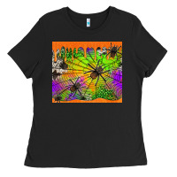 Black spiders halloween tumbler Ladies Tee - Jasminsmagicworld