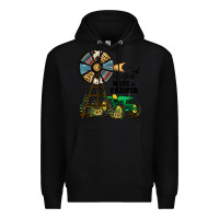 Black So God Made a Farmer Premium Hoodie - JahusDesignShop