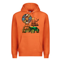 Carrot So God Made a Farmer Premium Hoodie - JahusDesignShop