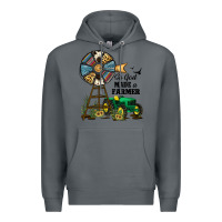 Rock So God Made a Farmer Premium Hoodie - JahusDesignShop