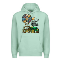 Seafoam So God Made a Farmer Premium Hoodie - JahusDesignShop
