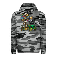 Slate Camo So God Made a Farmer Premium Hoodie - JahusDesignShop