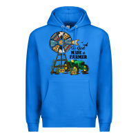 True Royal So God Made a Farmer Premium Hoodie - JahusDesignShop
