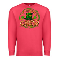 Cardinal St. Patrick's Day crew Premium Sweatshirt - FaDigitalArtStudio