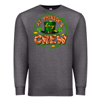 Charcoal Heather St. Patrick's Day crew Premium Sweatshirt - FaDigitalArtStudio