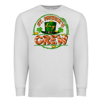 Dove Grey St. Patrick's Day crew Premium Sweatshirt - FaDigitalArtStudio
