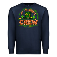 Navy St. Patrick's Day crew Premium Sweatshirt - FaDigitalArtStudio