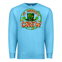 Ocean Blue St. Patrick's Day crew Premium Sweatshirt - FaDigitalArtStudio