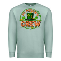 Seafoam St. Patrick's Day crew Premium Sweatshirt - FaDigitalArtStudio