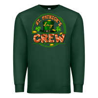 Sports Green St. Patrick's Day crew Premium Sweatshirt - FaDigitalArtStudio