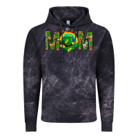 Cloud Black Western Mom With Shamrock Vintage Hoodie - BundleAndBundleShop