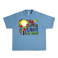 Pebble Blue this little light of mine Urban Heavy Tee - LillyAllenDesigns