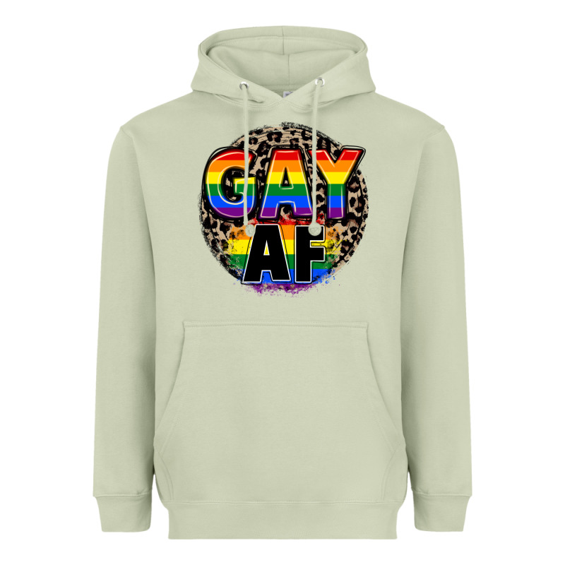 Gay Af Heavyweight Hoodie by FaDigitalArtStudio | Teevron