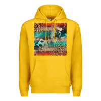 Lemon Leopard Cowhide Pattern Premium Hoodie - CowCowDesign