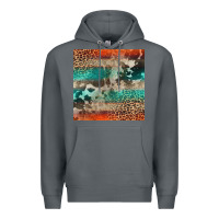 Rock Leopard Cowhide Pattern Premium Hoodie - CowCowDesign