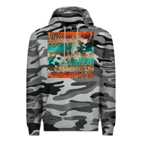 Slate Camo Leopard Cowhide Pattern Premium Hoodie - CowCowDesign